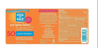 Image (8oz Sun Spray Lotion Spf 50 R)